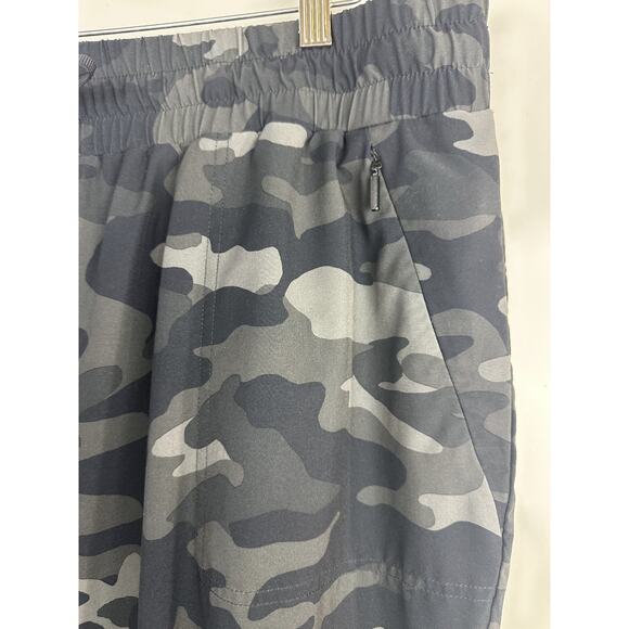 Chicos Zenergy Camo Joggers Black Gray Camouflage Cargo Leisure 3.5 Plus Size 18 - Picture 3 of 11